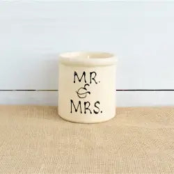 Pottery Candle Crock