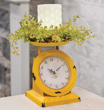 Load image into Gallery viewer, Farmhouse Old Town Scale Clock