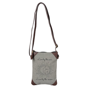 Live By the Sun Canvas Crossbody