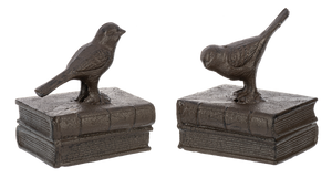 Bird on Books Bookend