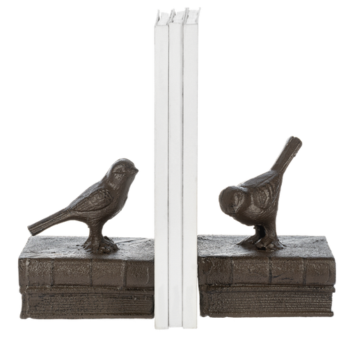 Bird on Books Bookend