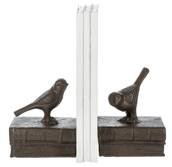 Bird on Books Bookend