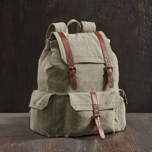 Wanderer Up-Cycled Canvas Backpack