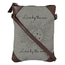 Load image into Gallery viewer, Live By the Sun Canvas Crossbody