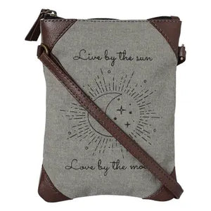 Live By the Sun Canvas Crossbody