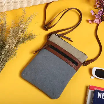 Ava Dusty Blue Crossbody