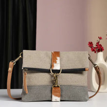 Load image into Gallery viewer, Finley Stone Cowhide Women&#39;s Crossbody Bag