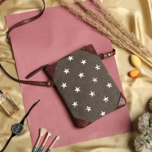 Star Canvas Crossbody