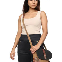 Load image into Gallery viewer, Buckled-Up Brown Suger Crossbody