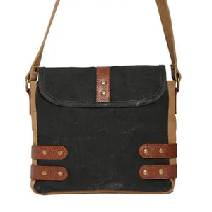 Buckled-Up Brown Suger Crossbody