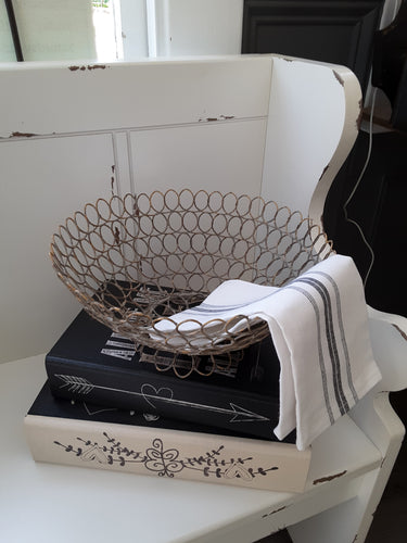 Round wire basket