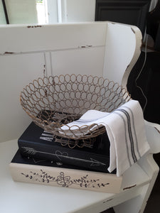 Round wire basket