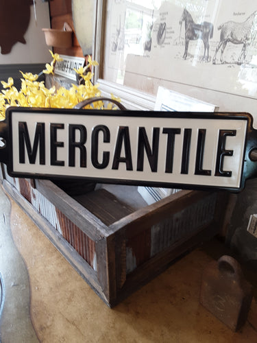 merchantile sign