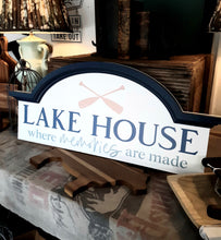 Load image into Gallery viewer, Lake House, where memories are made