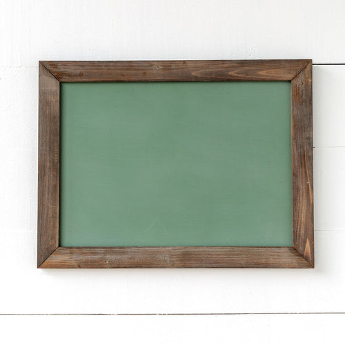 Horizontal Hanging Chalkboard, Green, Medium