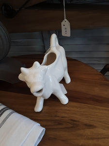 Ceramic cow creamer
