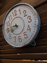 Load image into Gallery viewer, Round blue clock