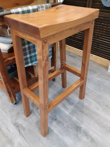 Locally crafted bar stools