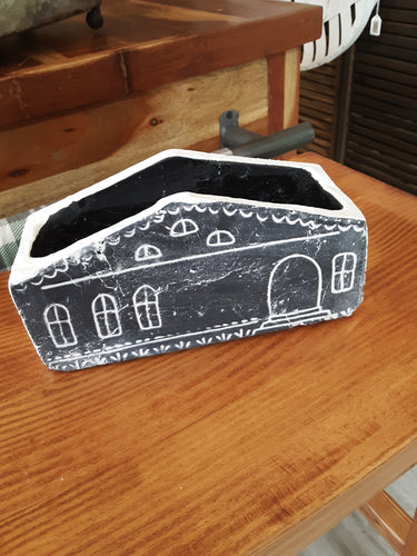 Clay hacienda planter