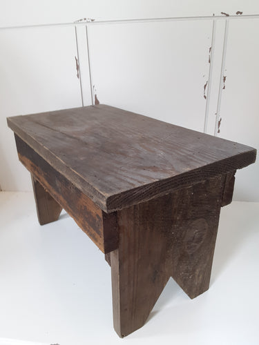 Small wooden stool