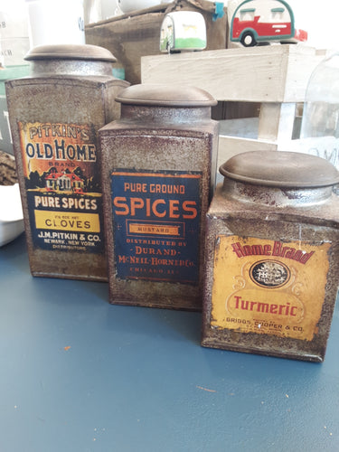 Spice Canister Set