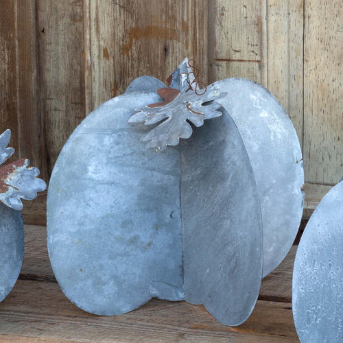 Tinwork Pumpkin, Large