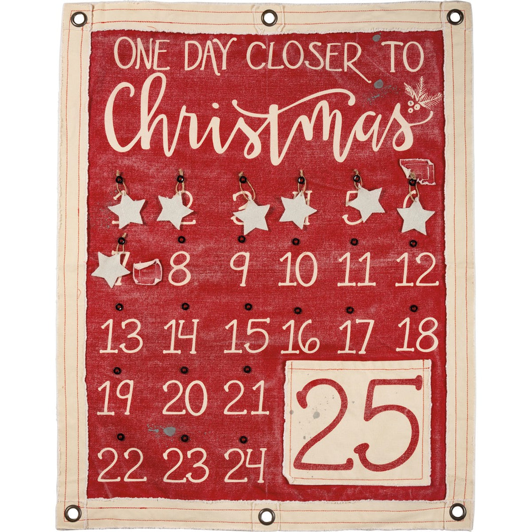 Large Wall Banner Countdown - Closer