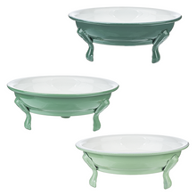 Load image into Gallery viewer, Wintergreen Claw Foot Enamel Round Tub