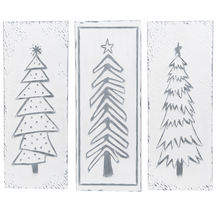Load image into Gallery viewer, Embossed Whitewashed Tree Wall Decor