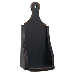 Black Jar Candle Sconc