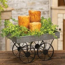 Load image into Gallery viewer, Metal Hay Wagon