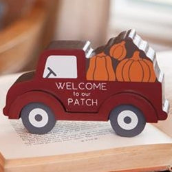 Pumpkin Patch Truck Chunky SitterPumpkin Patch Truck Chunky Sitter