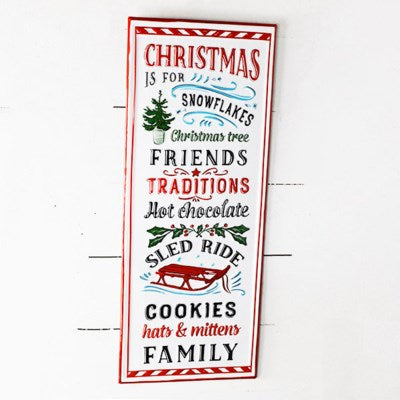 CHRISTMAS LIST SIGN