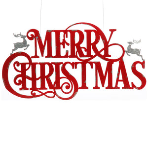 36" MERRY CHRISTMAS SIGN