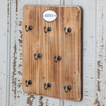Load image into Gallery viewer, Key Hook Board