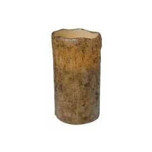 Burnt Ivory Drip Timer Pillar - 3