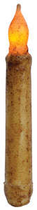 6" Burnt Ivory Timer Taper