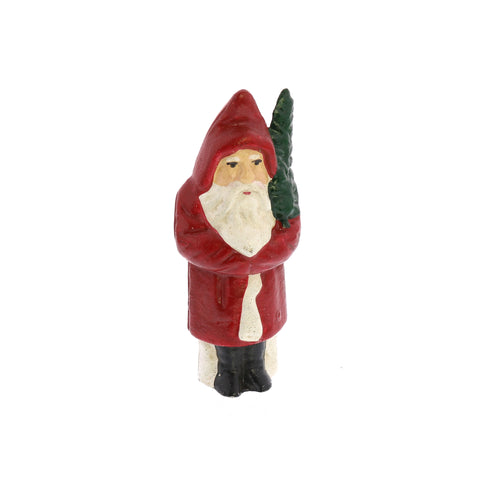 Santa with Tree, Cast Iron