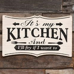 It's My Kitchen Sign