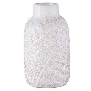LEAF EMBOSSED VASE