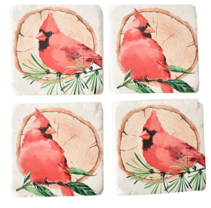 Cardinal Coaster (4 pc. set)