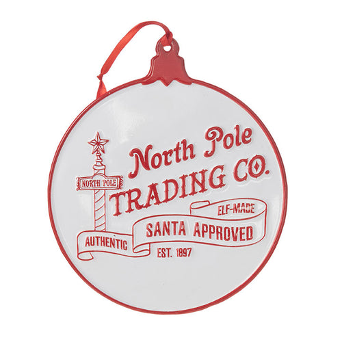 NORTH POLE TRADING COMPANY ORNAMENT