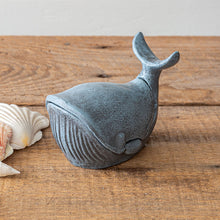 Load image into Gallery viewer, Cast Iron Whale Trinket Holder