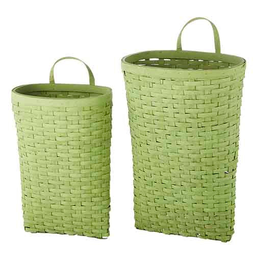 GREEN WALL BASKETS