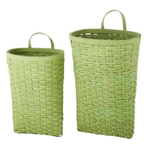 GREEN WALL BASKETS