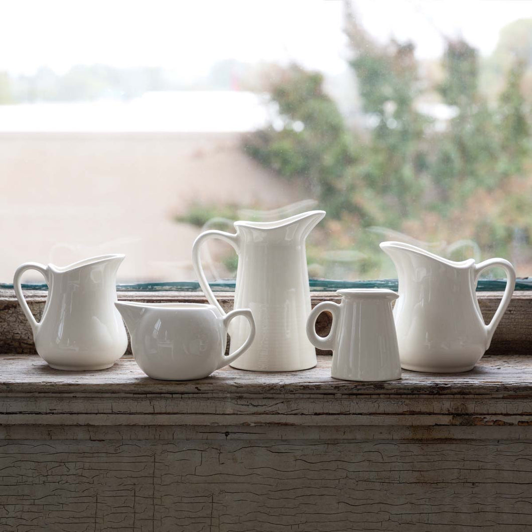 Collected Creamers, Assorted Styles
