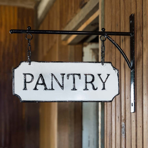 Metal Pantry Sign