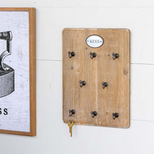 Load image into Gallery viewer, Key Hook Board