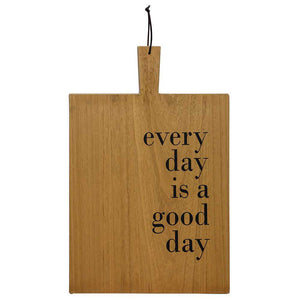 Large Good Day Cutting Board Wall Sign