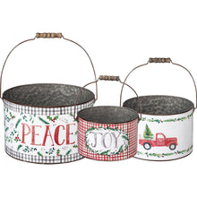 Load image into Gallery viewer, Bucket Set - Joy Peace